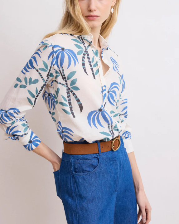 CHEMISE CORAZON BLUE ~ HARTFORD